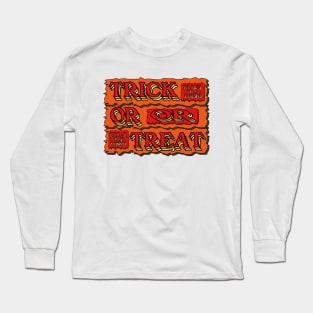 vintage halloween custom typography Long Sleeve T-Shirt